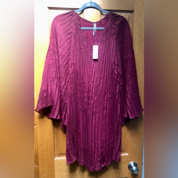 NWT Anthropologie Toulon Mini Pleated Dress - Picture 5 of 7